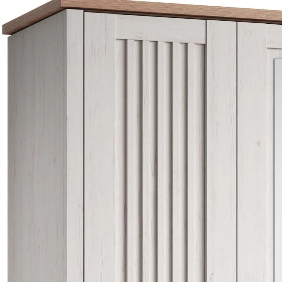 Landhaus Schlafzimmer Komplettset - Malvissa (fünfteilig)^Wohnen New