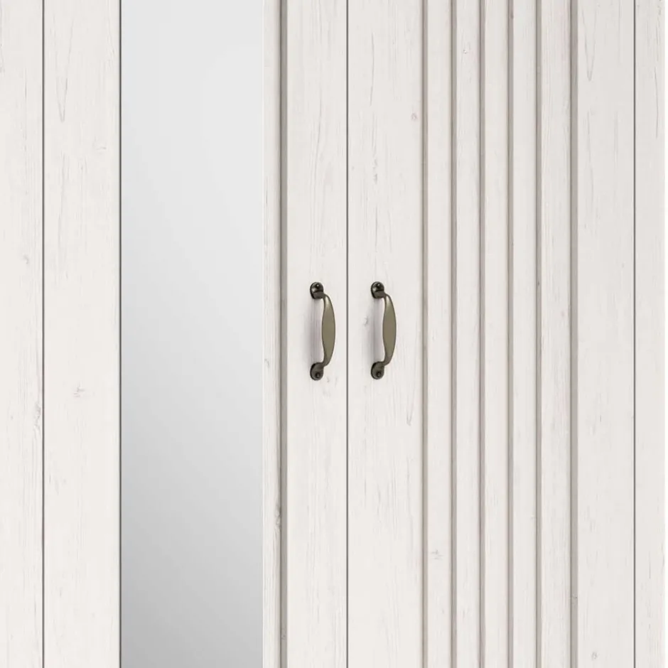 Landhaus Schlafzimmer Komplettset - Malvissa (fünfteilig)^Wohnen New