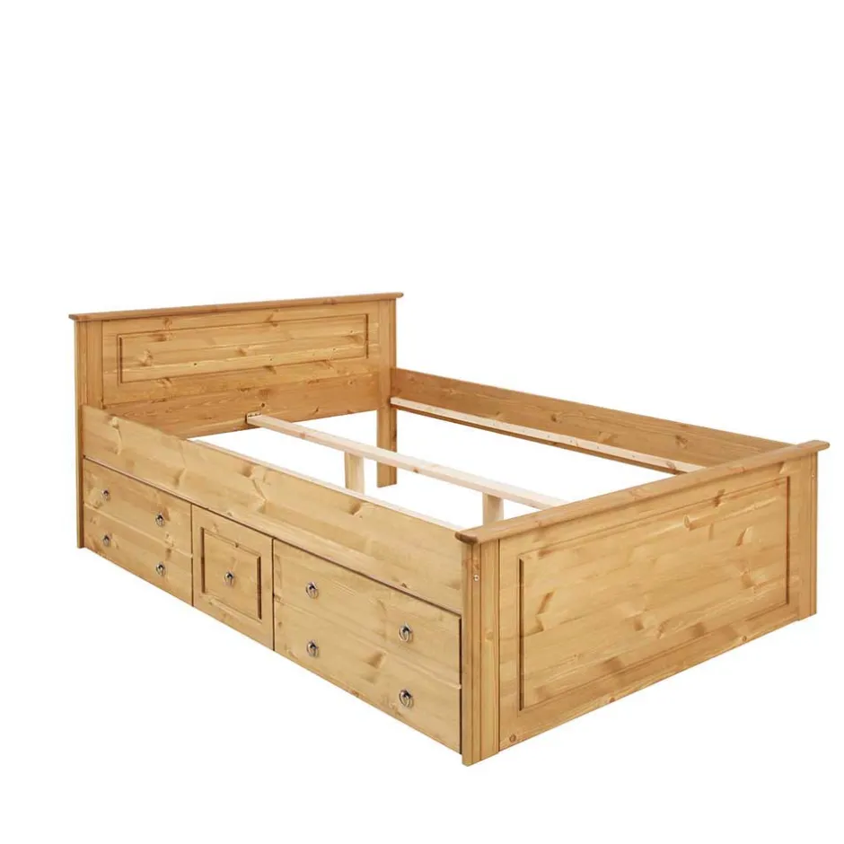 Landhaus Schlafzimmer mit Stauraumbett - Imressa (vierteilig)^Wohnen Hot