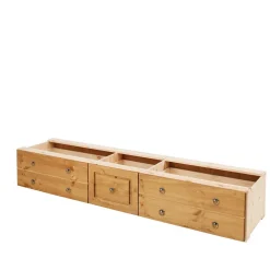 Landhaus Schlafzimmer mit Stauraumbett - Imressa (vierteilig)^Wohnen Hot