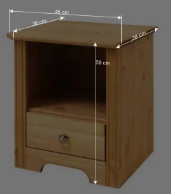 Landhaus Schlafzimmer mit Stauraumbett - Imressa (vierteilig)^Wohnen Hot