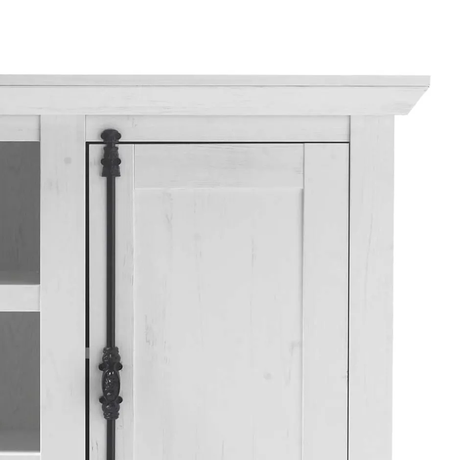 Landhaus Schrank in Weiß Touchwood - Chelles^Wohnen Sale