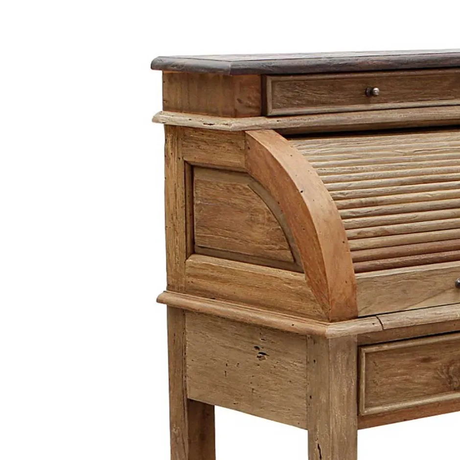 Landhaus Schreibsekretär Mangato aus Teak Recyclingholz^Wohnen Online