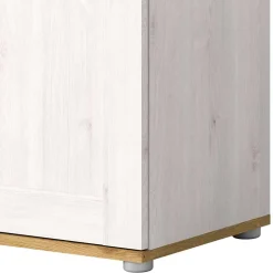 Wohnen Landhaus Schuhkommode in Holzoptik Lärche Weiß - Tocella