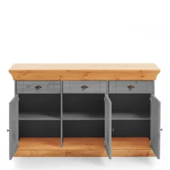 Landhaus Sideboard Cempino in Grau^Wohnen Hot