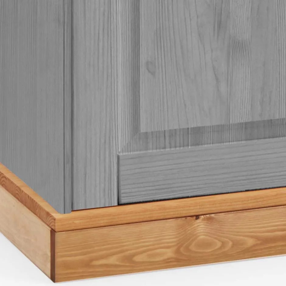 Landhaus Sideboard Cempino in Grau^Wohnen Hot