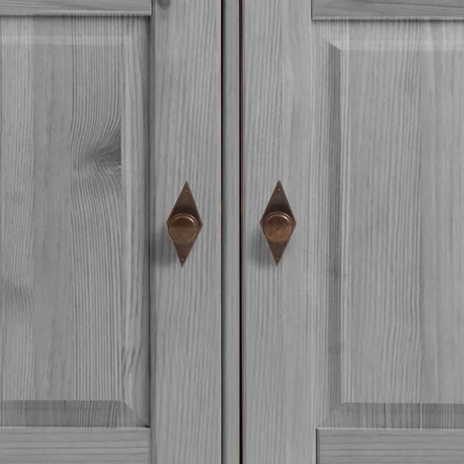 Landhaus Sideboard Cempino in Grau^Wohnen Hot