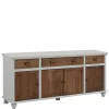 Landhaus Sideboard in Holz Braun - Veproma^Wohnen Discount