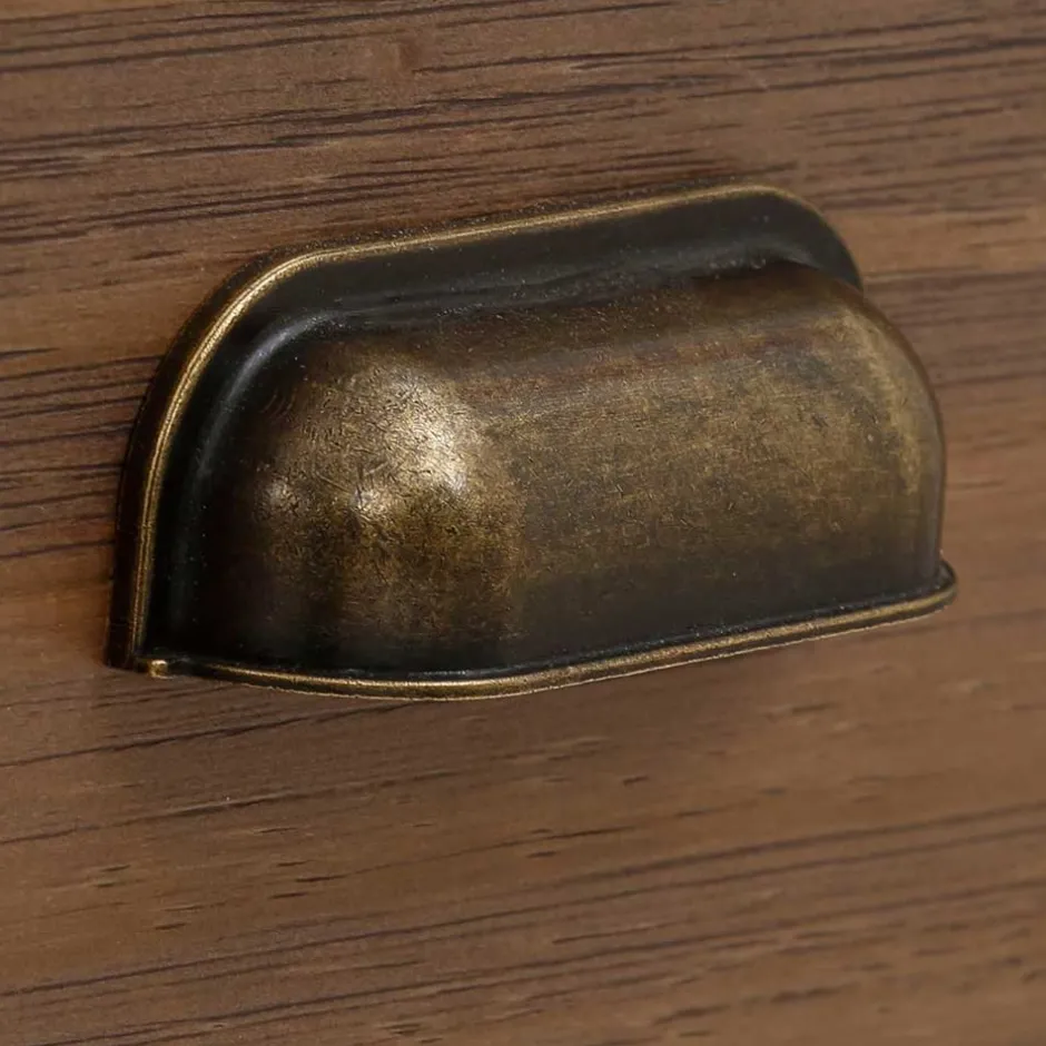 Landhaus Sideboard in Holz Braun - Veproma^Wohnen Discount