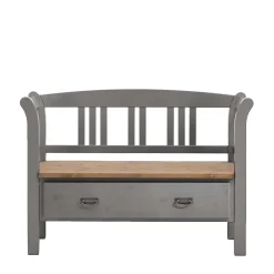 Wohnen Landhaus Sitzbank Jytte mit Lehne