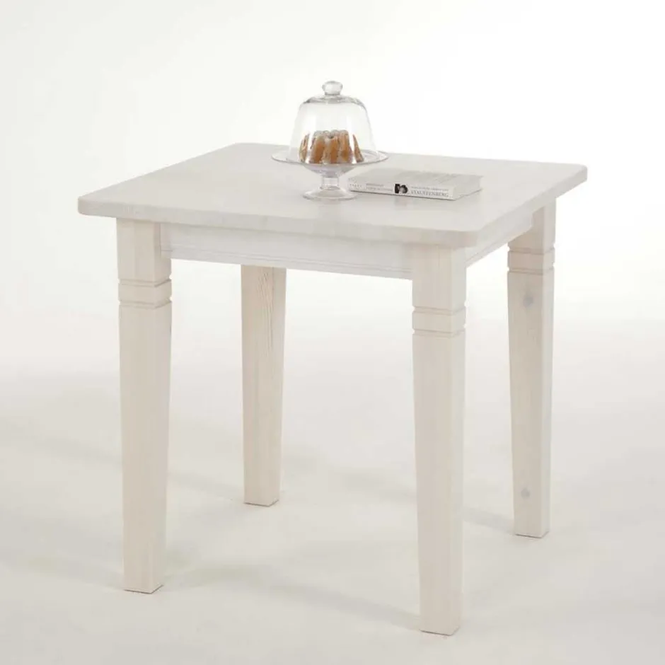 Landhaus Sitzgruppe Onesti in Weiß (fünfteilig)^Wohnen Online