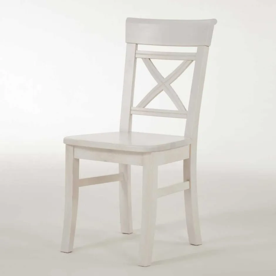 Landhaus Sitzgruppe Onesti in Weiß (fünfteilig)^Wohnen Online