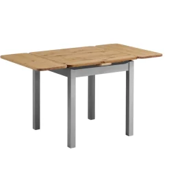 Wohnen Landhaus Sitzgruppe Seramya in Grau Kiefer (fünfteilig)