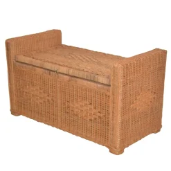 Wohnen Landhaus Sitztruhe aus Rattan - Momiji