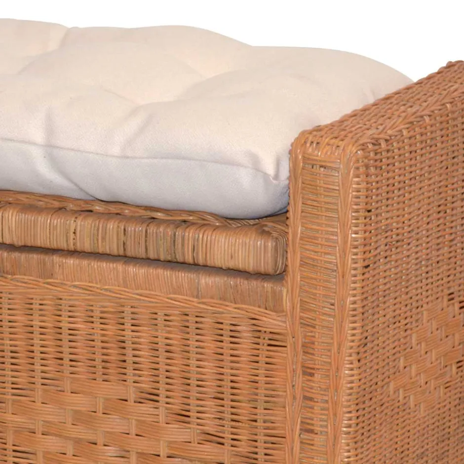 Wohnen Landhaus Sitztruhe aus Rattan - Momiji