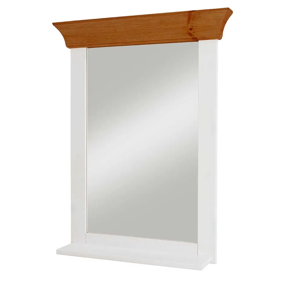 Wohnen Landhaus Spiegel mit Ablage - Mataram