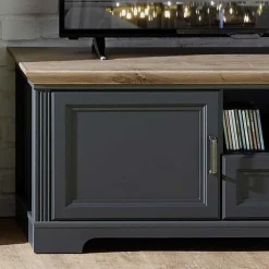 Wohnen Landhaus TV Lowboard & Standvitrine - Thumbs (zweiteilig)