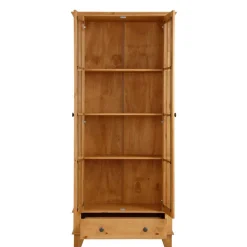 Wohnen Landhaus Vitrine aus Kiefer Massivholz - Anyamie