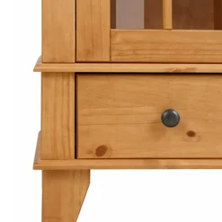 Wohnen Landhaus Vitrine aus Kiefer Massivholz - Anyamie