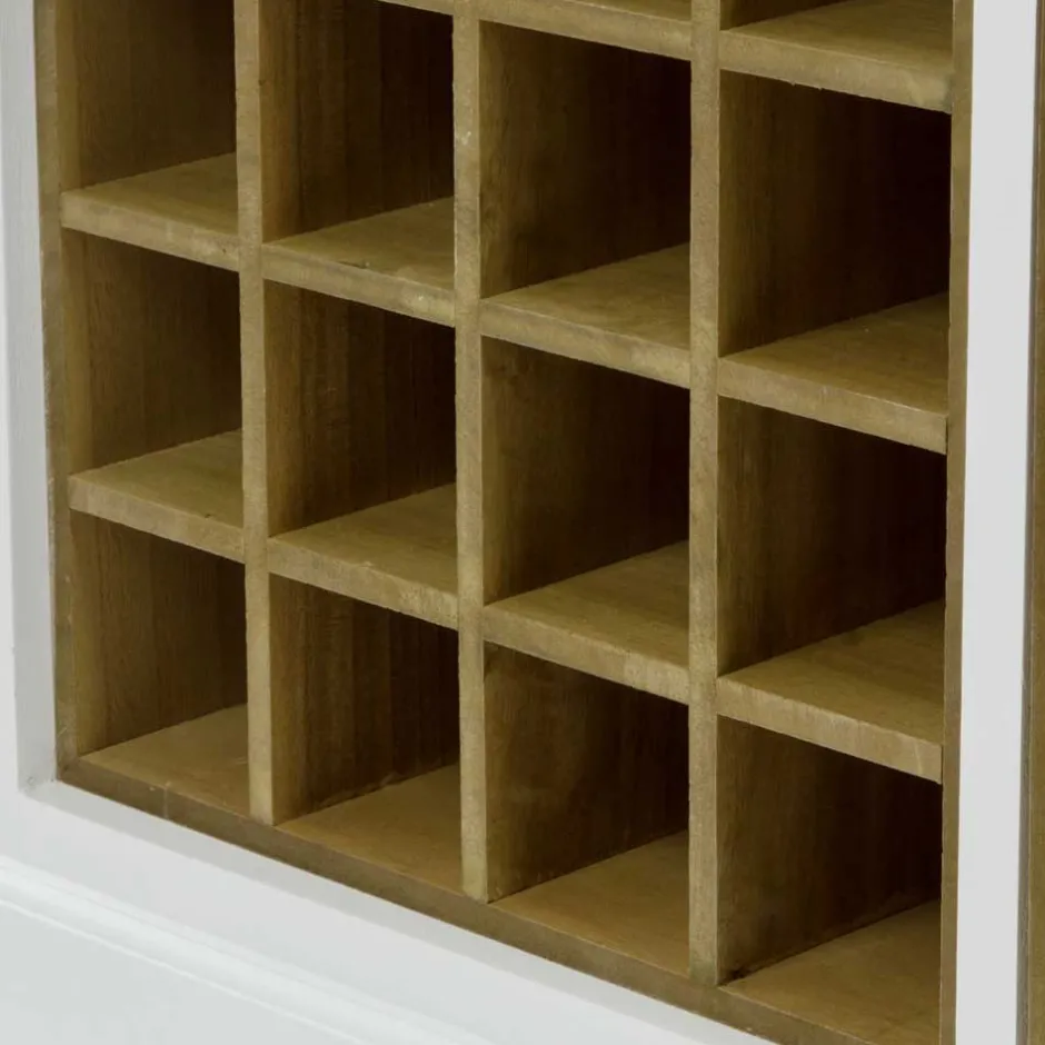 Wohnen Landhaus Vitrine Calavon in Weiß