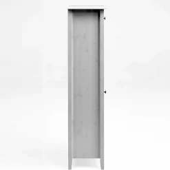 Landhaus Vitrine fürs Badezimmer in Weiß - Satumare^Wohnen Outlet