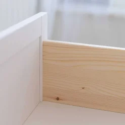 Landhaus Vitrinenschrank aus Kiefer zweifarbig - Zalya^Wohnen Best