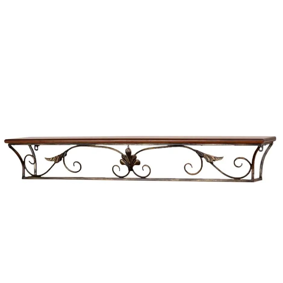 Landhaus Wandkonsole Juliama mit Metall Verzierung^Wohnen Online