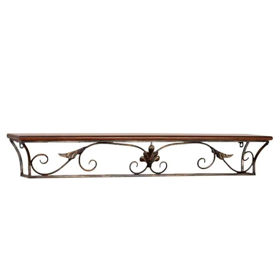 Landhaus Wandkonsole Juliama mit Metall Verzierung^Wohnen Online