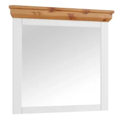 Landhaus Wandspiegel mit Kiefernholz Rahmen - Saluts^Wohnen Best
