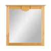 Wohnen Landhaus Wandspiegel 81x81x5 cm - Edranov