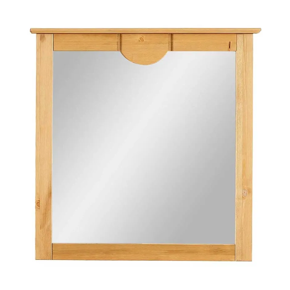 Wohnen Landhaus Wandspiegel 81x81x5 cm - Edranov