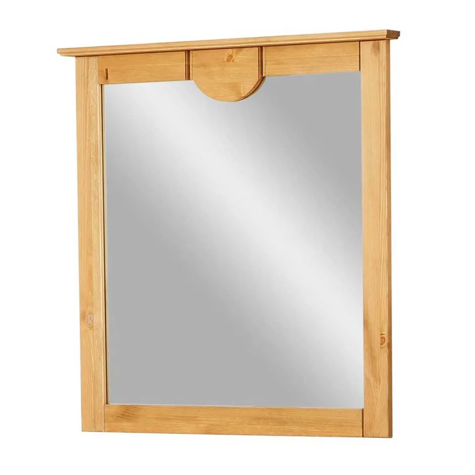Wohnen Landhaus Wandspiegel 81x81x5 cm - Edranov