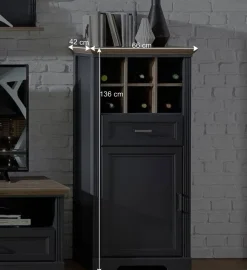 Wohnen Landhaus Wohnmöbel Kombination - Thumbs (vierteilig)