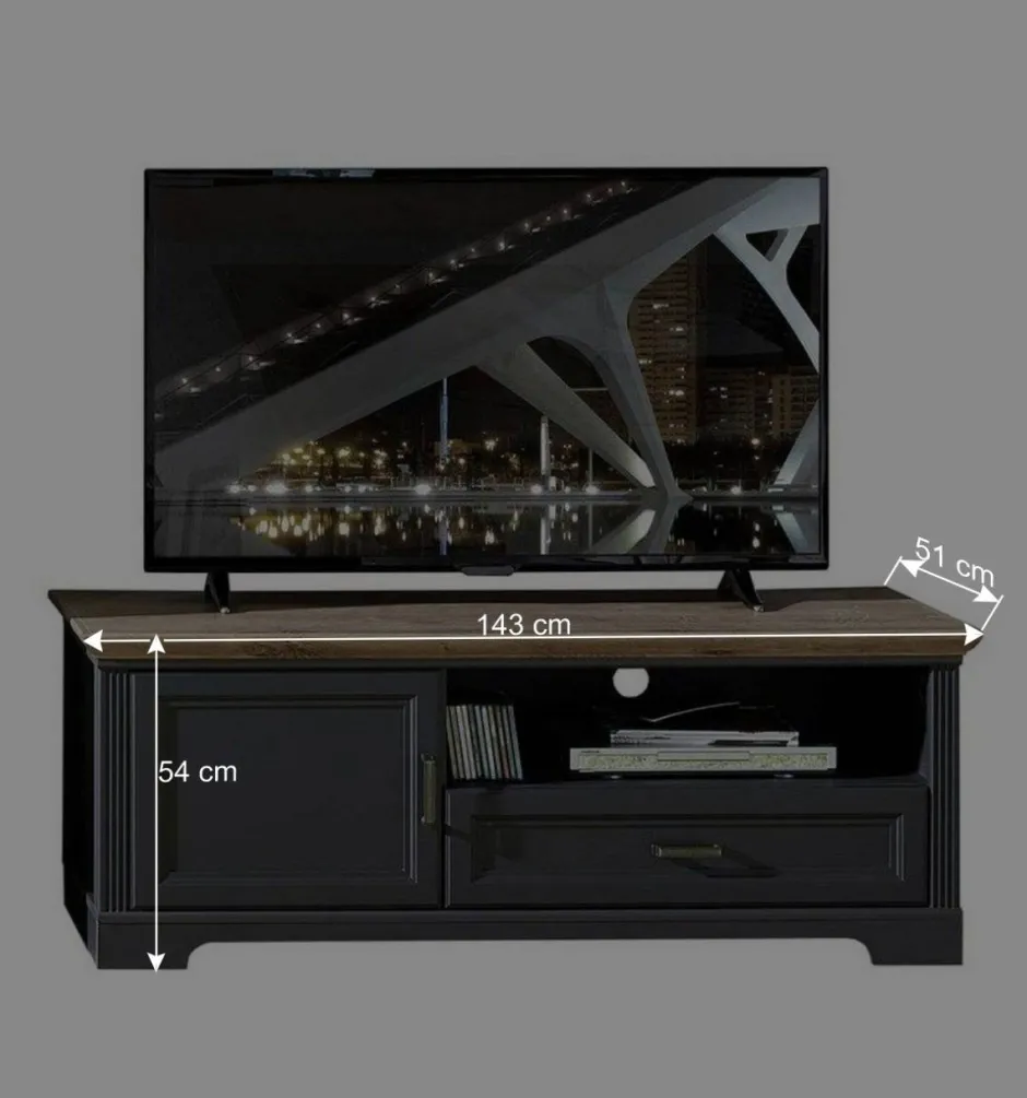 Wohnen Landhaus Wohnmöbel Kombination - Thumbs (vierteilig)