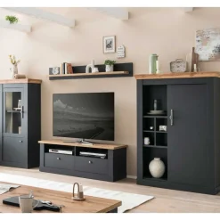 Landhaus Wohnwand Set - Lionel (vierteilig)^Wohnen Outlet