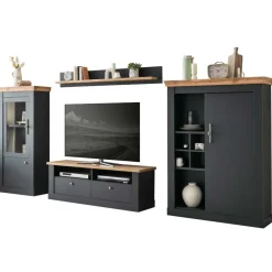 Landhaus Wohnwand Set - Lionel (vierteilig)^Wohnen Outlet
