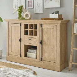 Wohnen Landhaus-Anrichte in Eiche Gold - Hengas