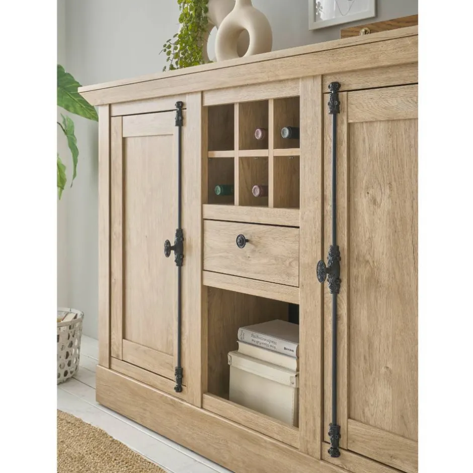 Wohnen Landhaus-Anrichte in Eiche Gold - Hengas