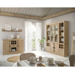 Wohnen Landhaus-Anrichte in Eiche Gold - Hengas