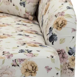 Wohnen Landhaus-Recamiere mit Blumen Muster - Vergil