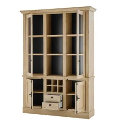 Landhaus-Schrank in Eiche Gold - Hengas^Wohnen Sale