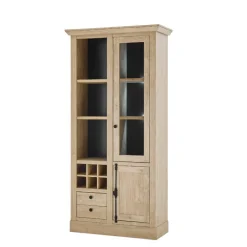 Wohnen Landhaus-TV-Anbauwand Set - Hengas (dreiteilig)