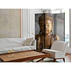 Wohnen Leinwand Foto Paravent mit Buddha - Peru