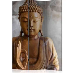 Wohnen Leinwand Foto Paravent mit Buddha - Peru