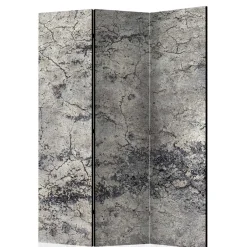 Leinwand Paravent in Steinoptik Grau - Contessa^Wohnen Online