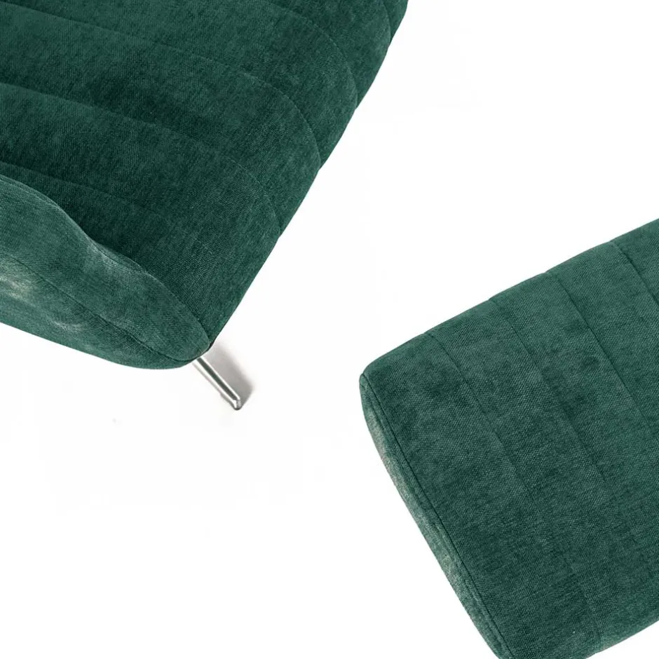 Wohnen Liegesessel & Hocker in Petrol Blau - Arizona (zweiteilig)