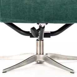 Wohnen Liegesessel & Hocker in Petrol Blau - Arizona (zweiteilig)