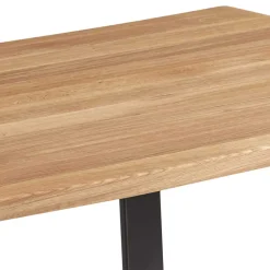 Live Edge Esstisch aus Wildeiche & Stahl - Sympatia^Wohnen Best