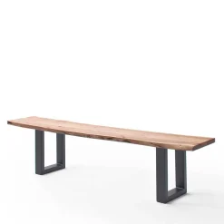 Wohnen Live Edge Küchenbank in Akazie Natur - Careful