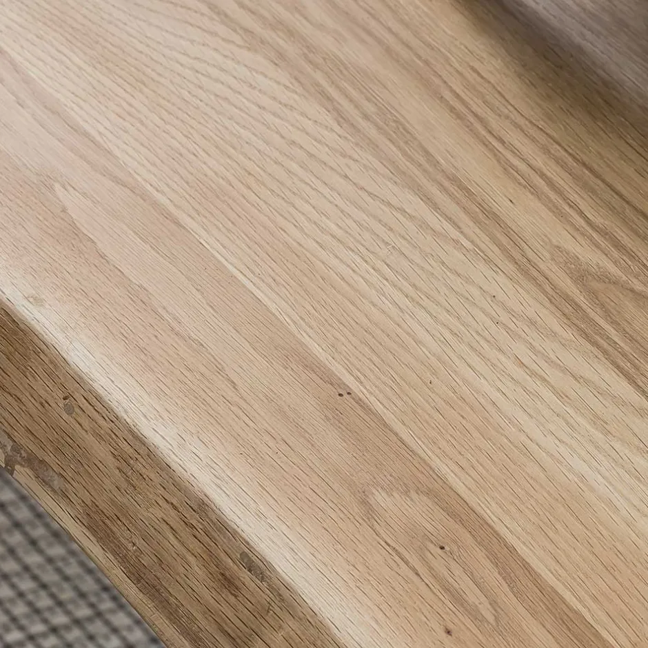 Wohnen Living Edge Bank aus Eiche Massivholz - Macress